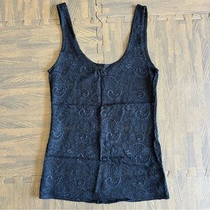 Like New! | Talula | Black Lace Tank Top | Size S